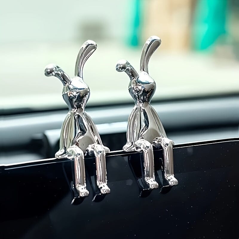 Decoration Voiture - CarToonCharm™ - Argent S