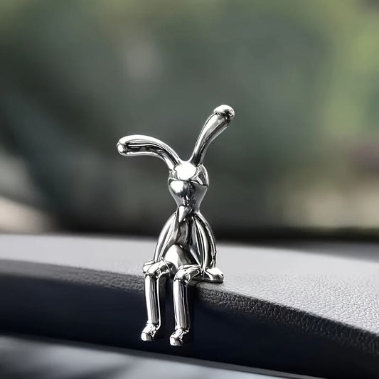 Decoration Voiture - CarToonCharm™ - Argent S