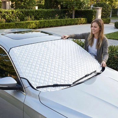 Pare-soleil voiture pare-brise avant